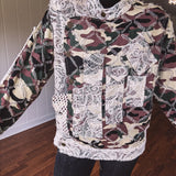 Camo Commander Lace Mix Jacket