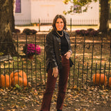 Burgundy HR Vintage Straight