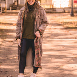 Brown Mineral Wash Paint Splatter Starburst Jacket
