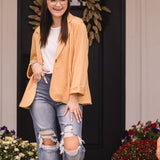 High Rise Medium Wash Distressed Wide Leg Dad Jeans