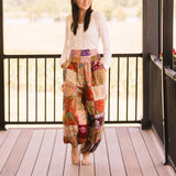 Patchwork Balloon Pant