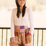 Patchwork Balloon Pant