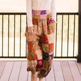 Patchwork Balloon Pant