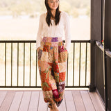 Patchwork Balloon Pant