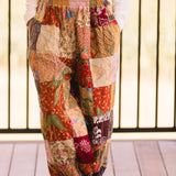Patchwork Balloon Pant