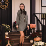 Hacci Cowl Neck Dress