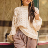 Mineral Washed Grey Joggers with Smocked Waist
