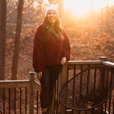 White & Black Tie Dye Pom Hat