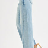 Light Wash Slouchy Barrel Denim
