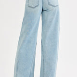 Light Wash Slouchy Barrel Denim