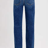 Dark Wash Wide Baggy Denim | High Rise