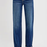 Dark Wash Wide Baggy Denim | High Rise