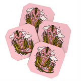 Cowgirl Boot Coaster Set