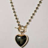 TSK 5 MM BALL 18 in CHAIN NECKLACE WITH TOGGLE