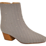 Such A Tease | Black Tan Houndstooth