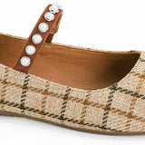 Tea Time | Tan Plaid