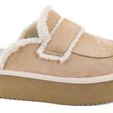 Veg Out | Sand Faux Suede