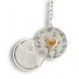 Love You Locket Key Fob