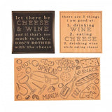 Cheese Paper Kraft Display