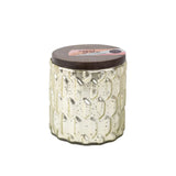 LARGE MERCURY GLASS SWEET GRACE CANDLE