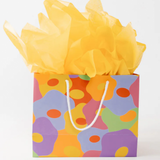 Large Fiesta Floral Gift Bag | Tissue Paper Included
