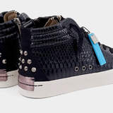 Reese Black Snake High Top