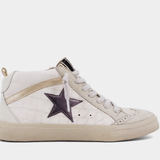 Paulina Taupe Croco High Top