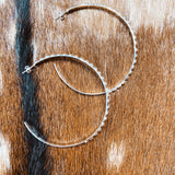 Silver Ball Hoop