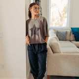 Black Mineral Washed Joggers