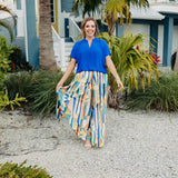 Abstract Print Palazzo Pants