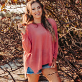 LS Lightweight Oversized Sweater Pullover