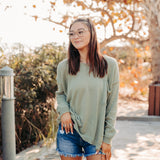 LS Lightweight Oversized Sweater Pullover