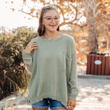 LS Lightweight Oversized Sweater Pullover