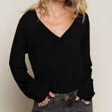 Black Good To Go Long Sleeve