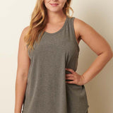 Rib Knit Round Neck Tank