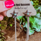 Star Fringe SS Post Earring