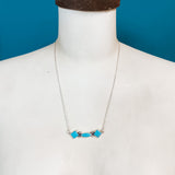 Misshaped TQ Necklace