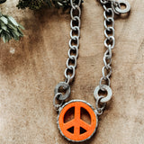Hippie Peace Necklace