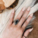 Genuine SS Aztec Stacker Ring