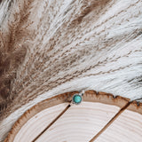 Turq Circle Rope Adjustable Ring