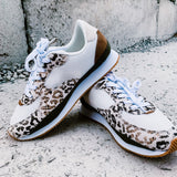 Runner Cream Leopard Tennie