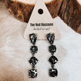 Hematite Quad Dangle Earring