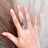 Ball Twist SS Stacker Ring
