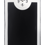B&W Chalkboard w/ Clock