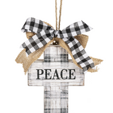 Plaid Print Cross
