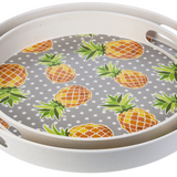 Round Pineapple Tray