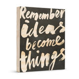 Remember Ideas Wood Art
