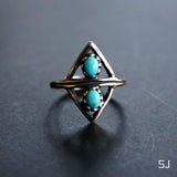 Aurelia Turquoise + SS Ring