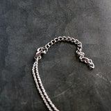Horseshoe Turquoise + SS Choker Necklace