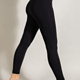 Full Length High Waist Basic Leggings